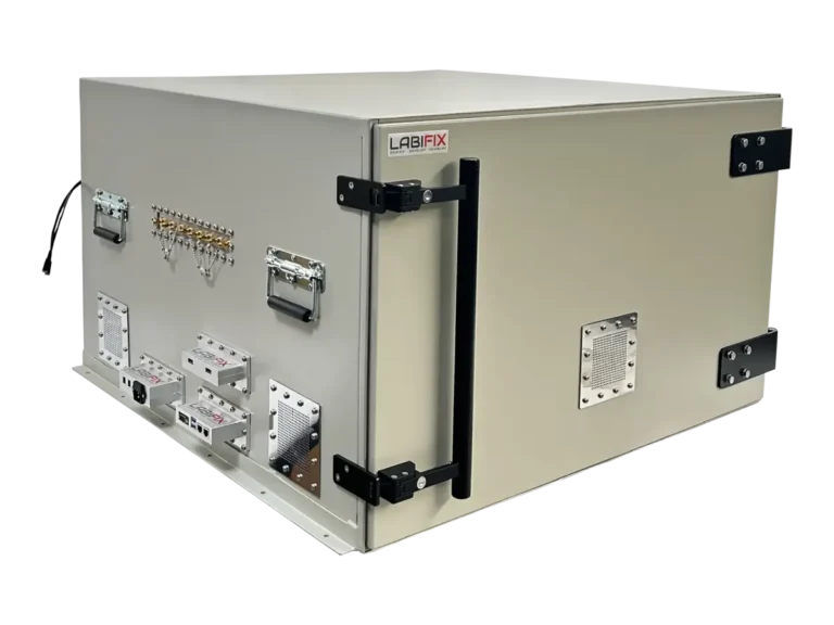 LBX7700 electromagnetic shielding box front-right view for wireless coexistence testing