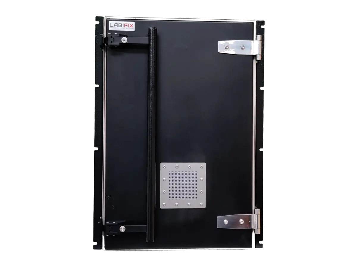 front view of LBX4500 rackmount emc enclosure for electromagnetic compatibility validation