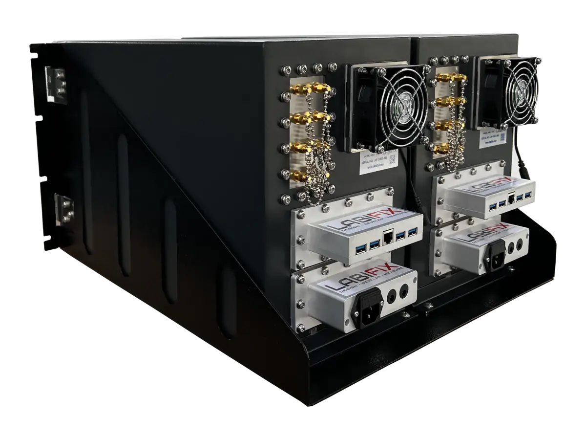 LBX1300 rf blocking box rear-left perspective for emi controlled environments