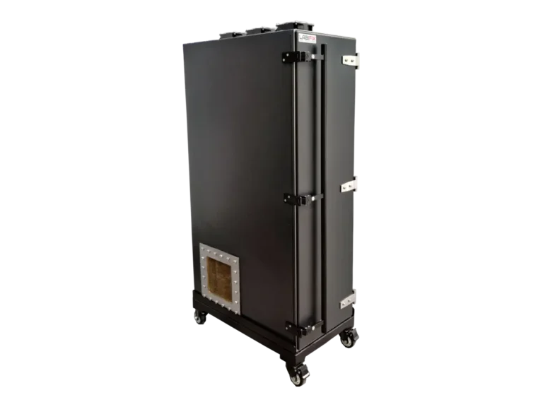 LBX6200 standalone RF chamber front-right view for automotive radar and V2X testing