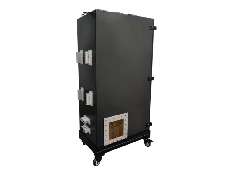 rear-right view of LBX6200 standalone RF chamber for industrial automation and smart systems validation