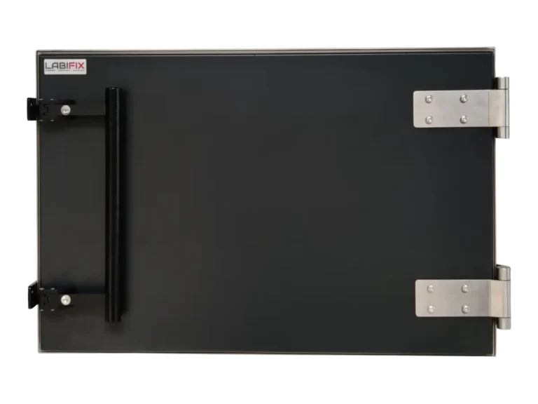 front view of LBX5500 rf electronics shielded enclosure for edge device wireless validation