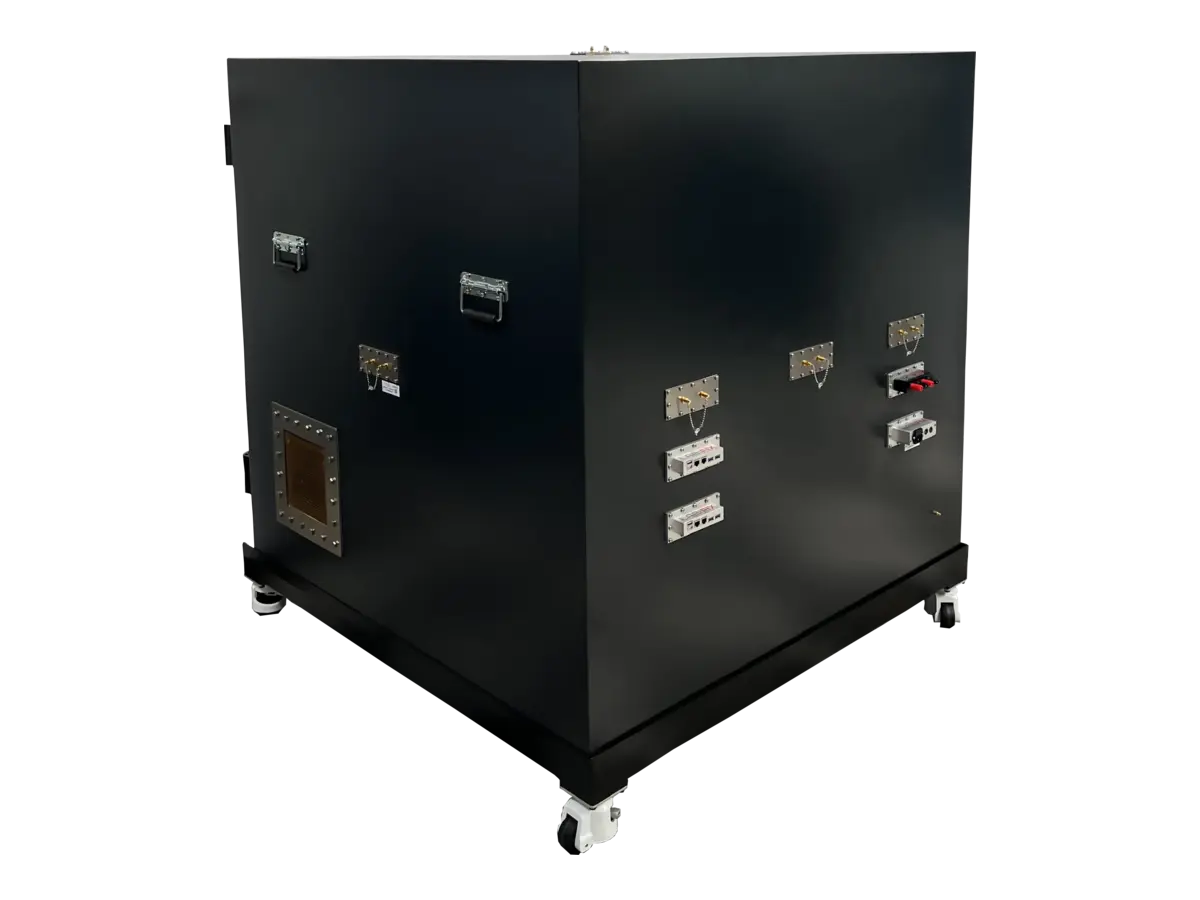 LBX9300 standalone RF room rear-left view for biomedical technology and university research programs