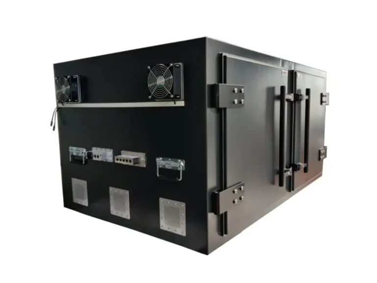 LBX8000 rf shield enclosure front-right view for antenna calibration and testing