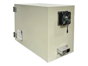 LBX2070 rf shielding test box rear-left perspective for design validation testing