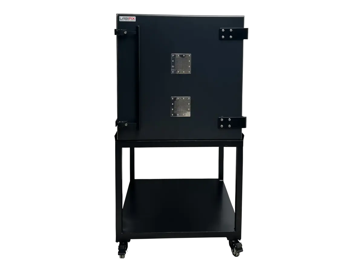 front view of LBX7800 standalone shielded anechoic chamber for semiconductor and chipset RF validation