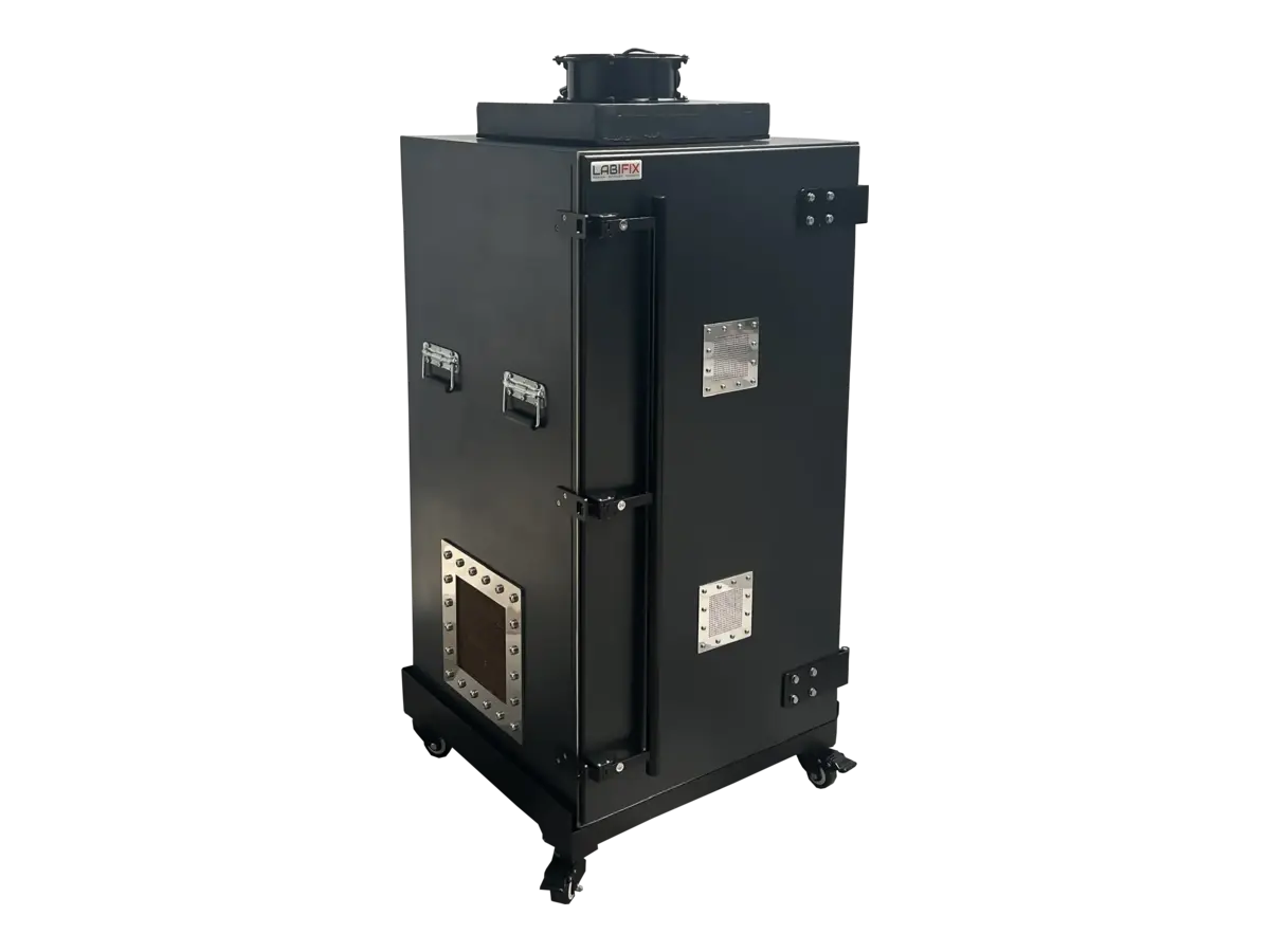 LBX7540 standalone WiFi chamber front-right view for smart home and IoT device validation