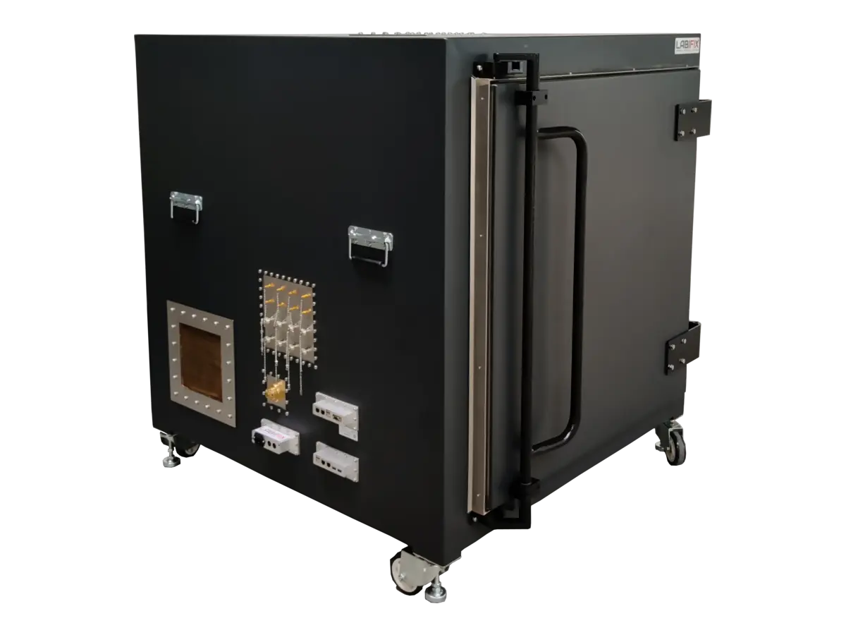 LBX9500 standalone WiFi chamber front-right view for smart city networks and IoT ecosystem validation